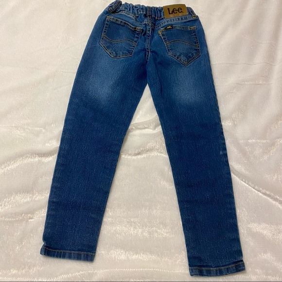 Boy’s Lee Skinny Fit Straight Leg Blue Jeans - Picture 2 of 6
